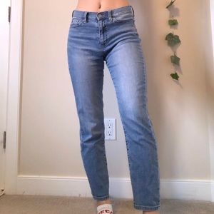 UNIQLO straight ankle slim jeans